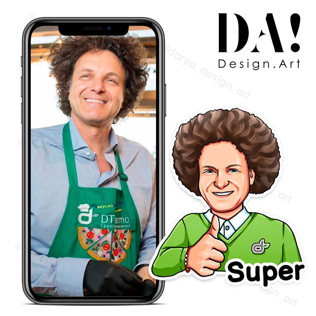Персональные стикеры по фото для Телеграм