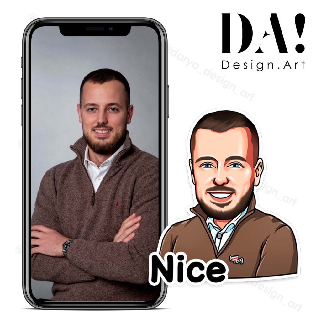 Персональные стикеры по фото для Телеграм