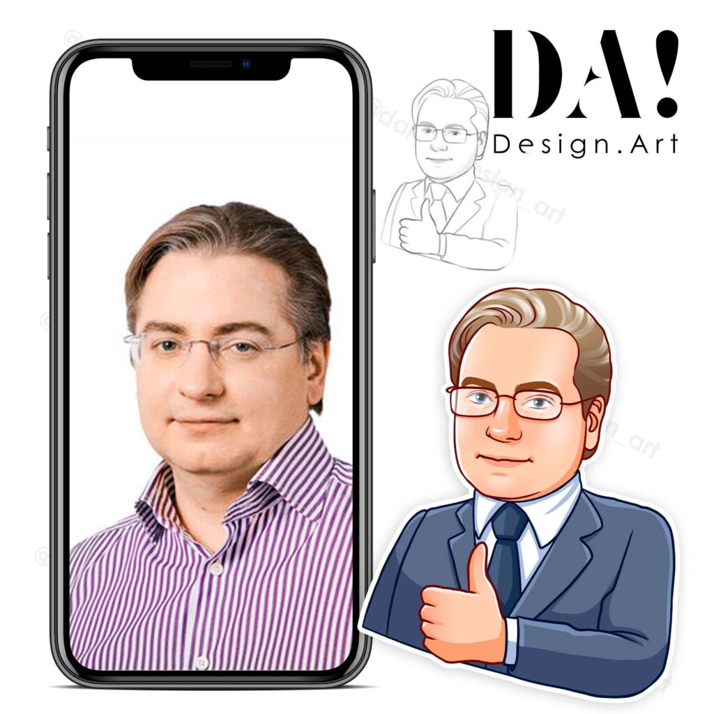 Персональные стикеры по фото для Телеграм