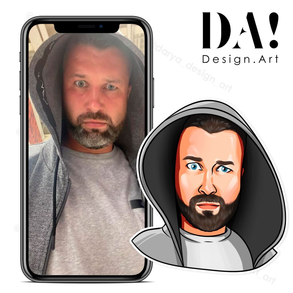 Персональные стикеры по фото для Телеграм