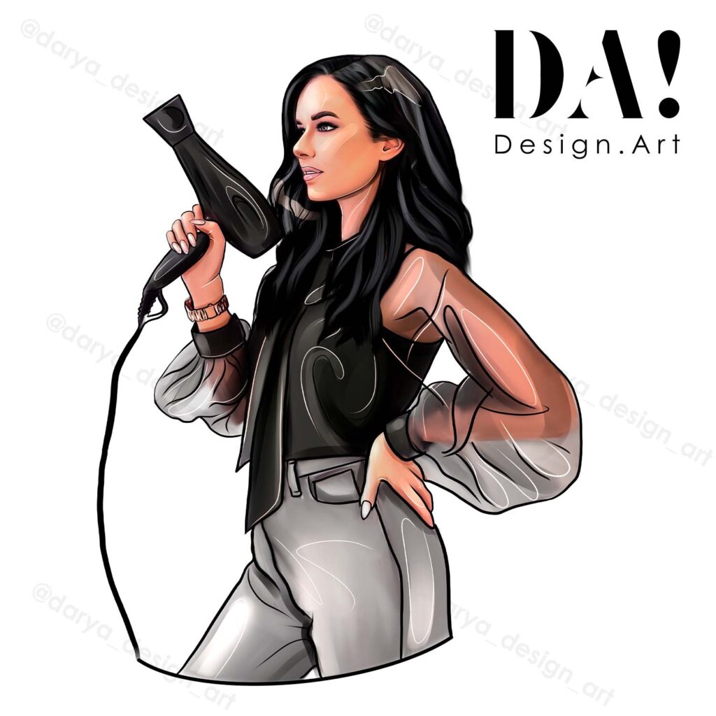 Персональные портретные стикеры по фото