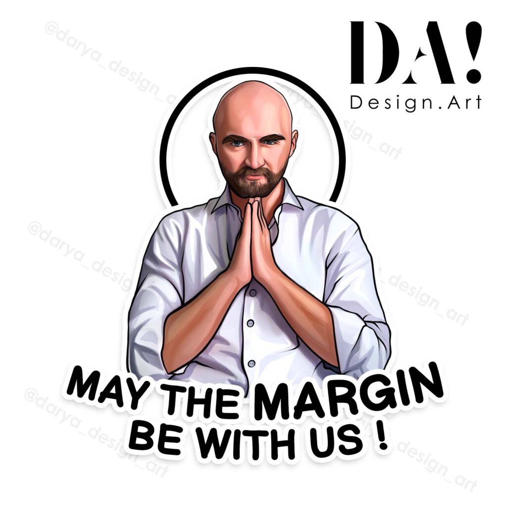 Персональные портретные стикеры по фото